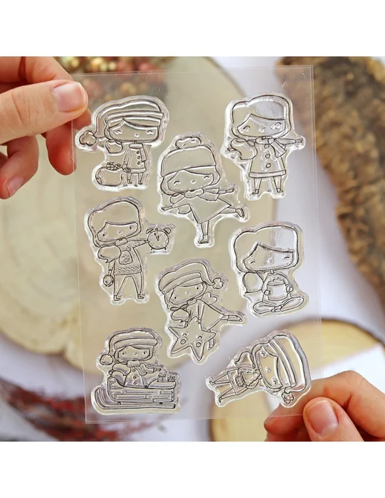 Set de sellos+troquel Minilulis Mazapán