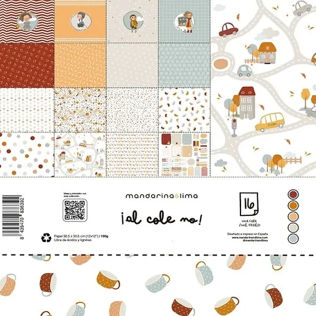 Colecci&oacute;n Papeles Al cole no