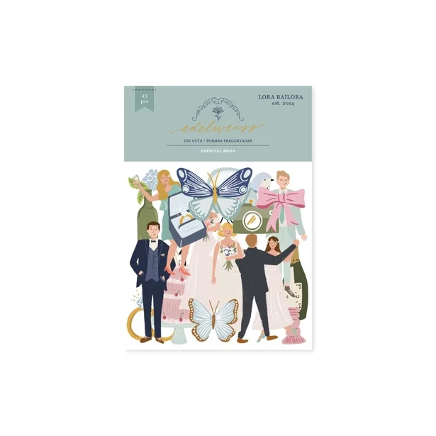 Die cuts boda EDELWEISS