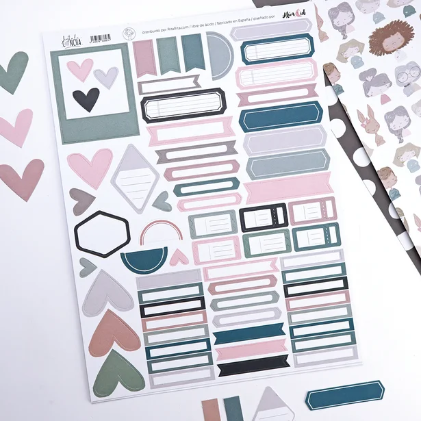 Hoja de troquelados Hasta la concha. Especial documenta