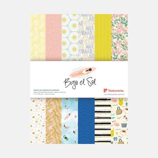 Pad de 16 hojas una vista Bajo el Sol 6&Prime; x 8&Prime;