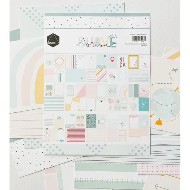 Kit de tarjetas 6x8 Suave brisa