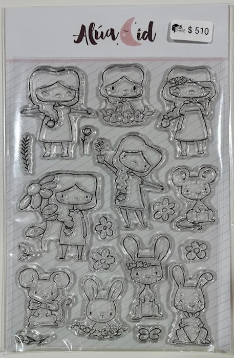 Set de sellos A5 Libertad Primavera