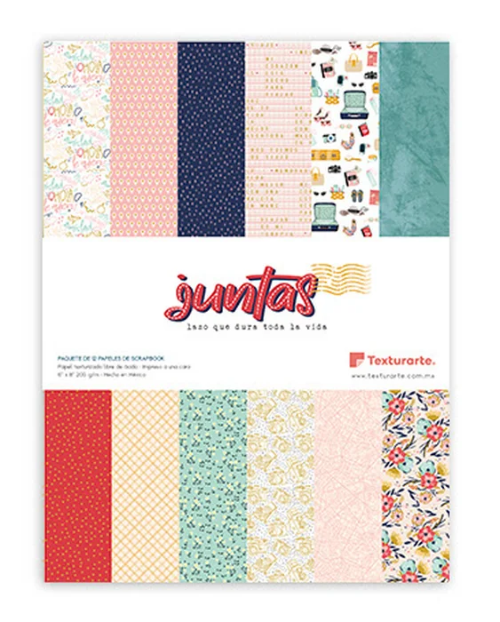 Pad de papeles 6"x8" Colecci&oacute;n Juntas