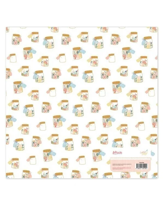 Vellum Con Foil Frasquitos Cuenta Conmigo